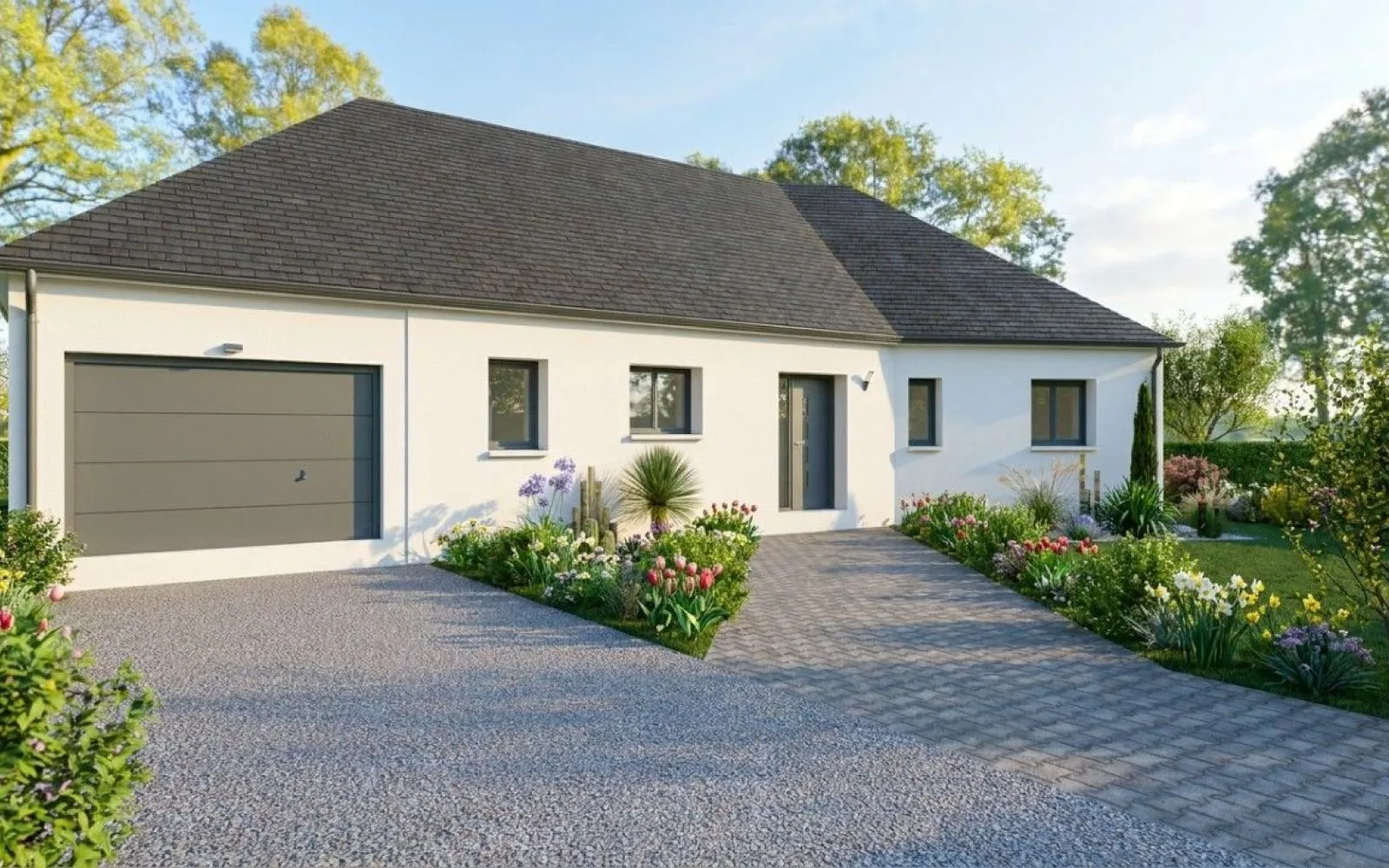 Maison 109 m² avec terrain à THEZY-GLIMONT (80) à Boves — photo 1