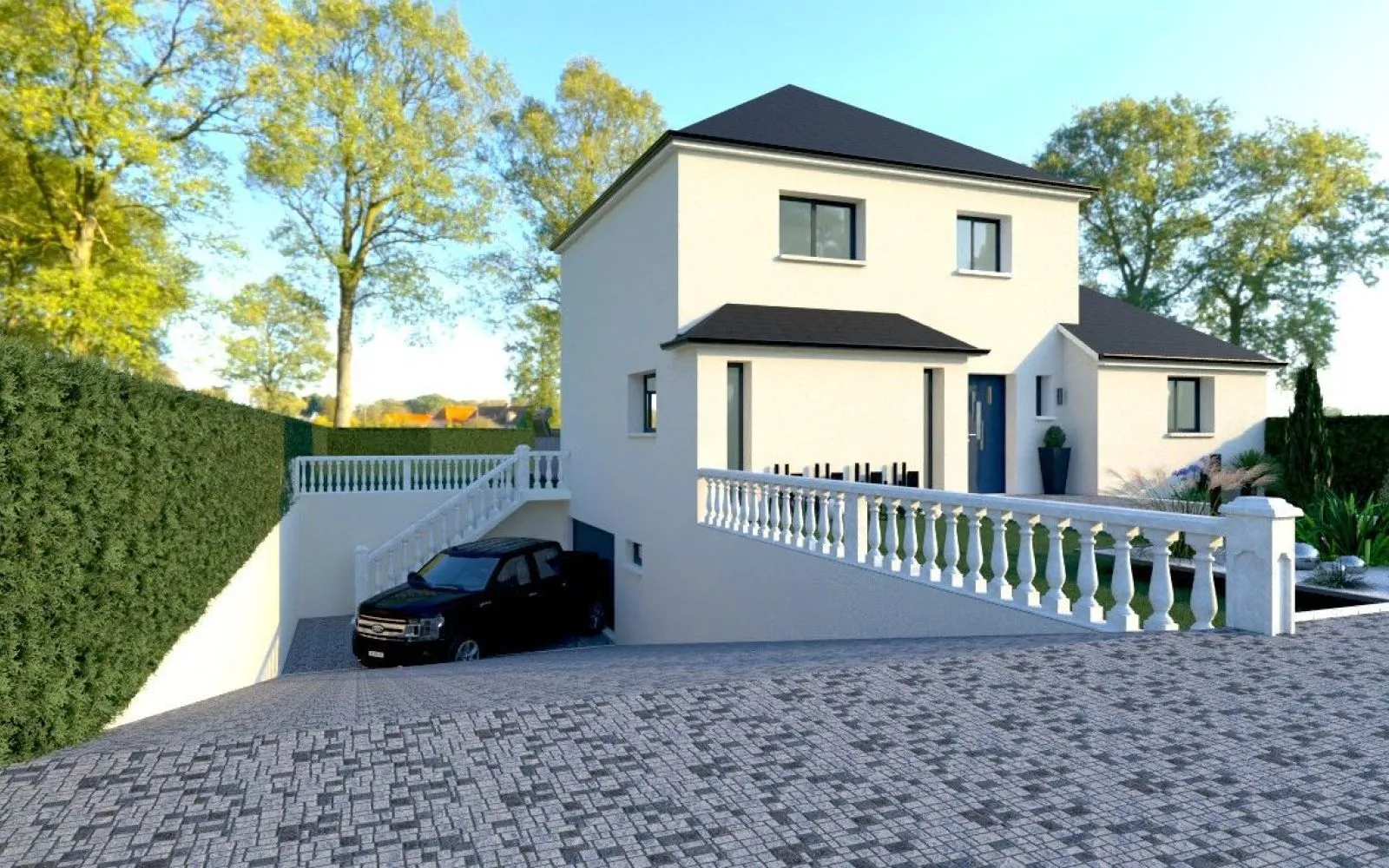 Maison 150 m² avec terrain à BAZANCOURT (51) à Bazancourt — photo 2