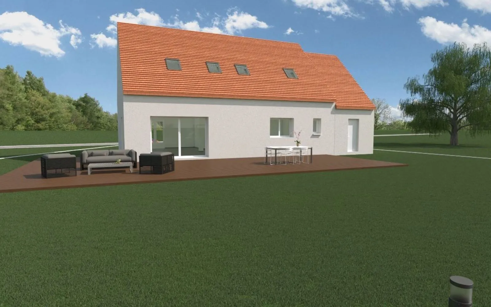 Maison 152 m² avec terrain à WARLUIS (60) à Warluis — photo 3