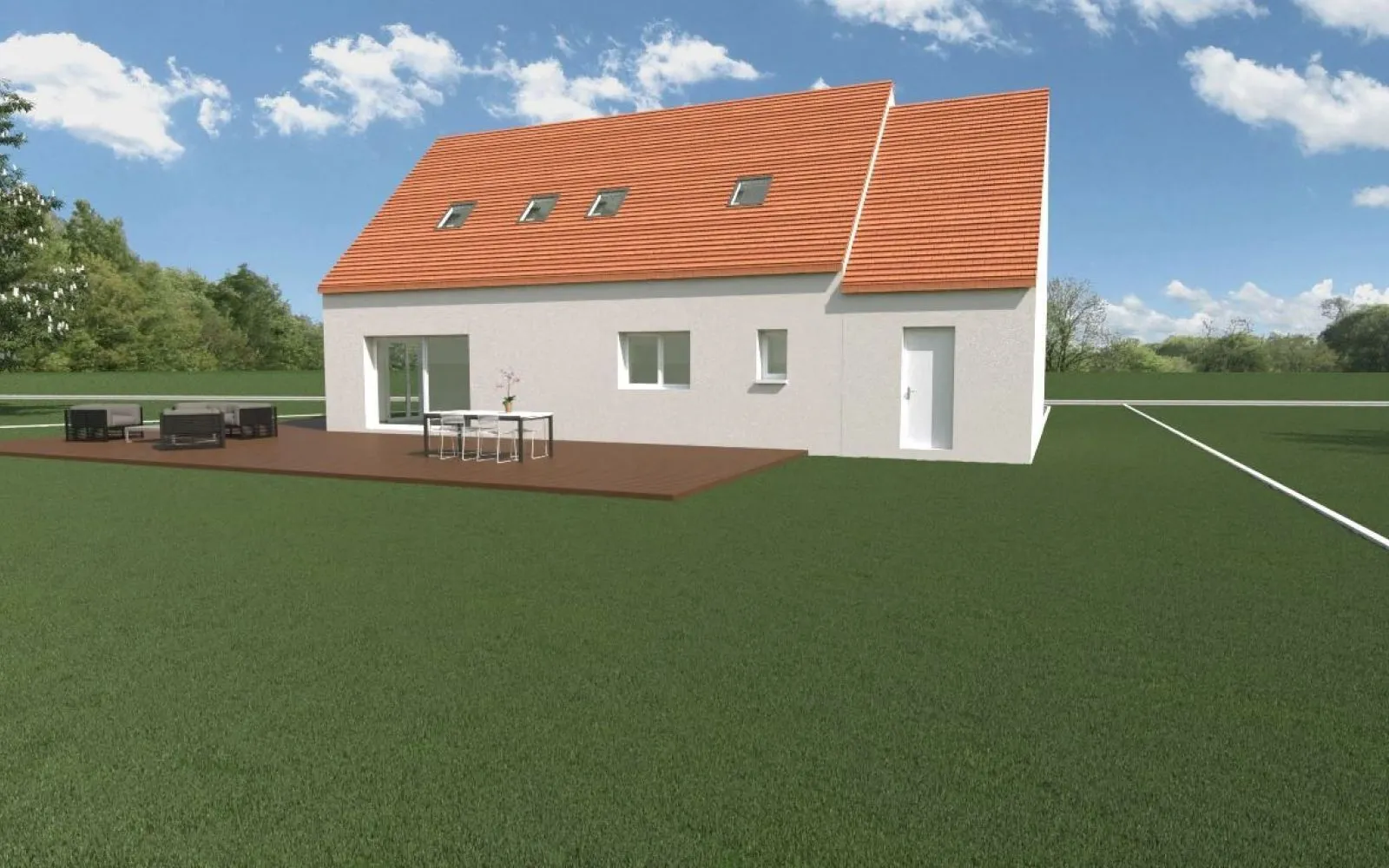 Maison 152 m² avec terrain à WARLUIS (60) à Warluis — photo 4