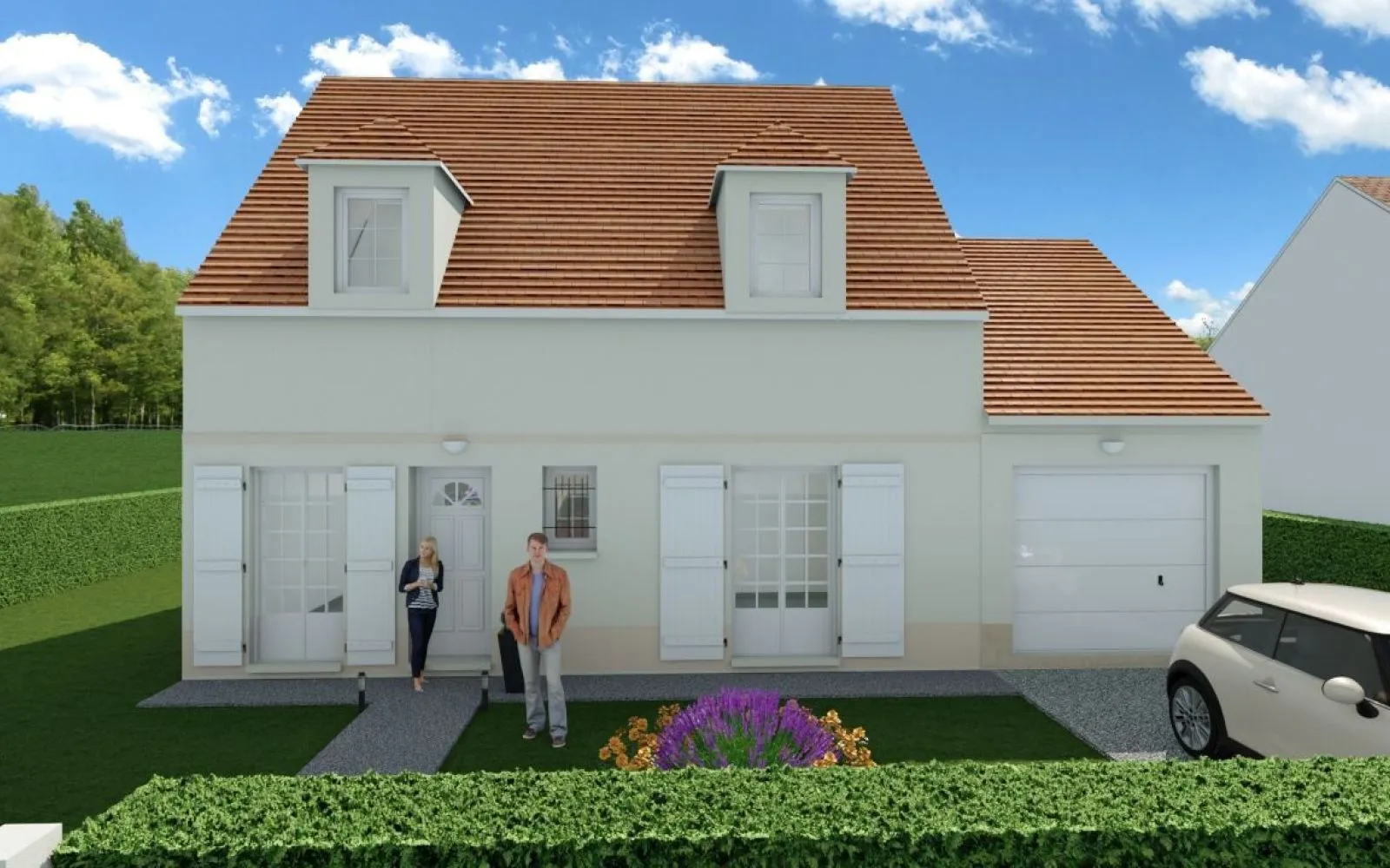Maison 102 m² avec terrain à FOUQUENIES (60) à Fouquenies — photo 1