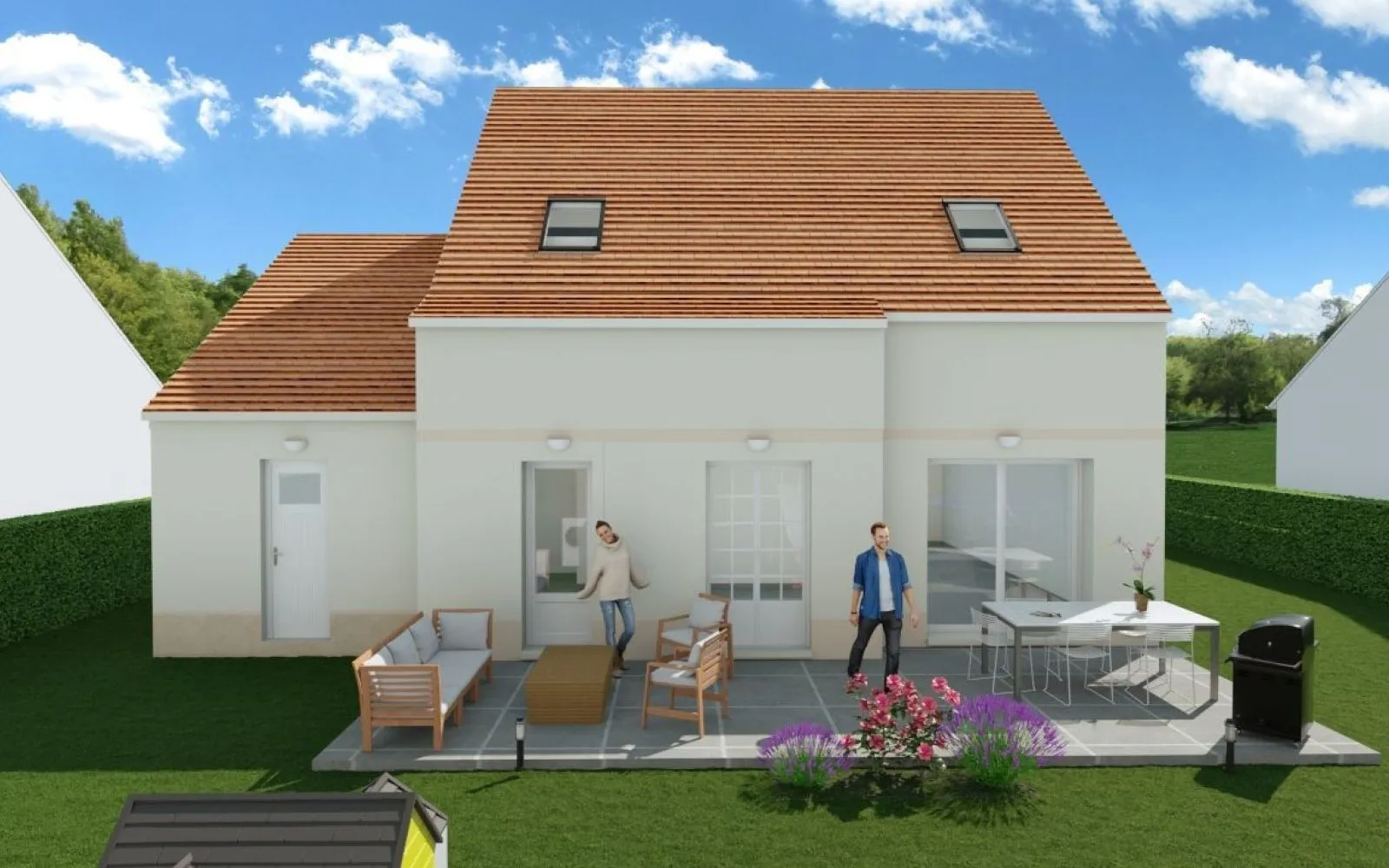 Maison 102 m² avec terrain à FOUQUENIES (60) à Fouquenies — photo 2