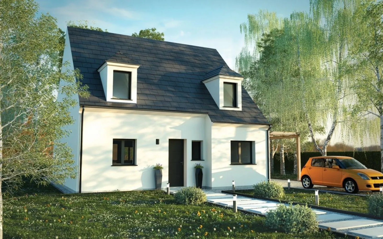 Maison 110 m² avec terrain à MERY-SUR-OISE (95) à Méry-sur-Oise — photo 1