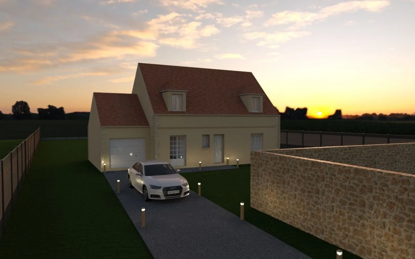 Maison 110 m² avec terrain à MERY-SUR-OISE (95) à Méry-sur-Oise — photo 2