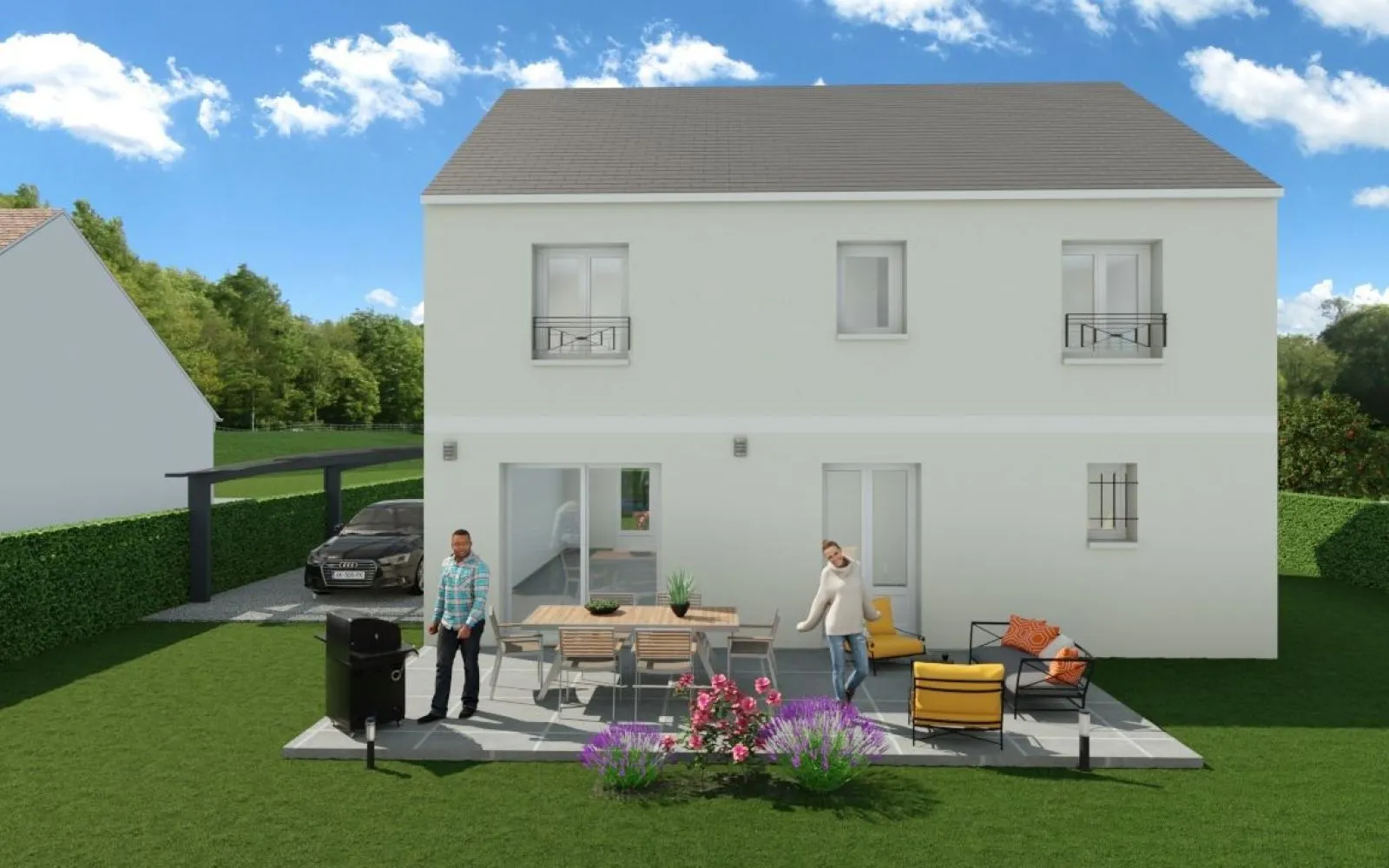 Maison 135 m² avec terrain à WAVIGNIES (60) à Wavignies — photo 2