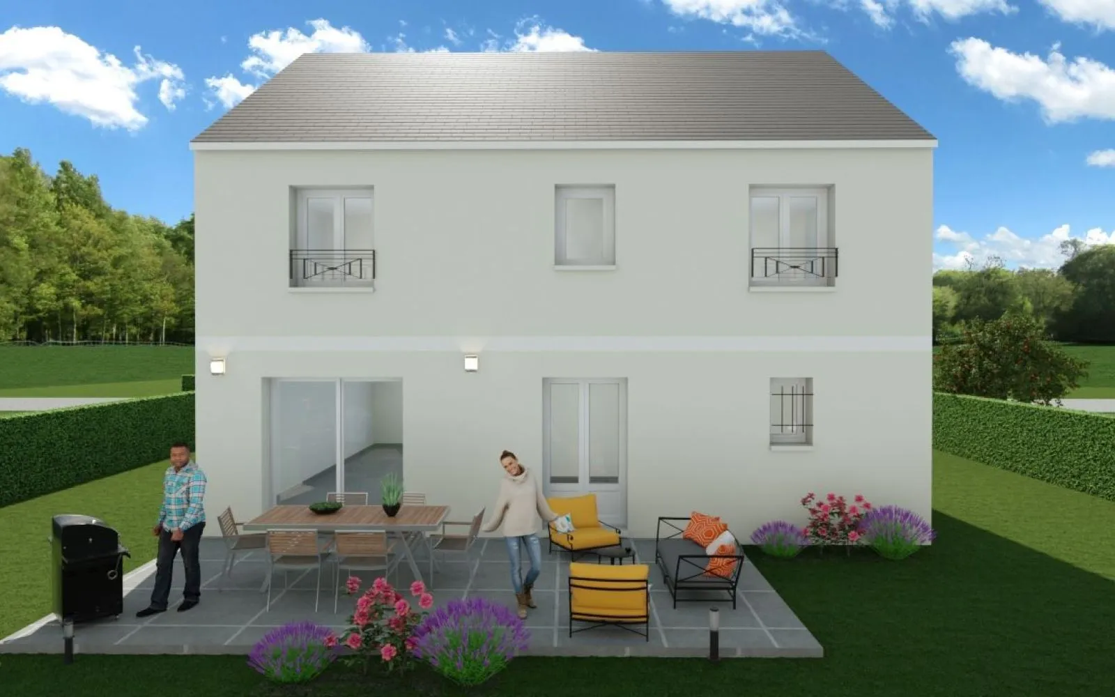 Maison 120 m² avec terrain à RESSONS-SUR-MATZ (60) à Ressons-sur-Matz — photo 2