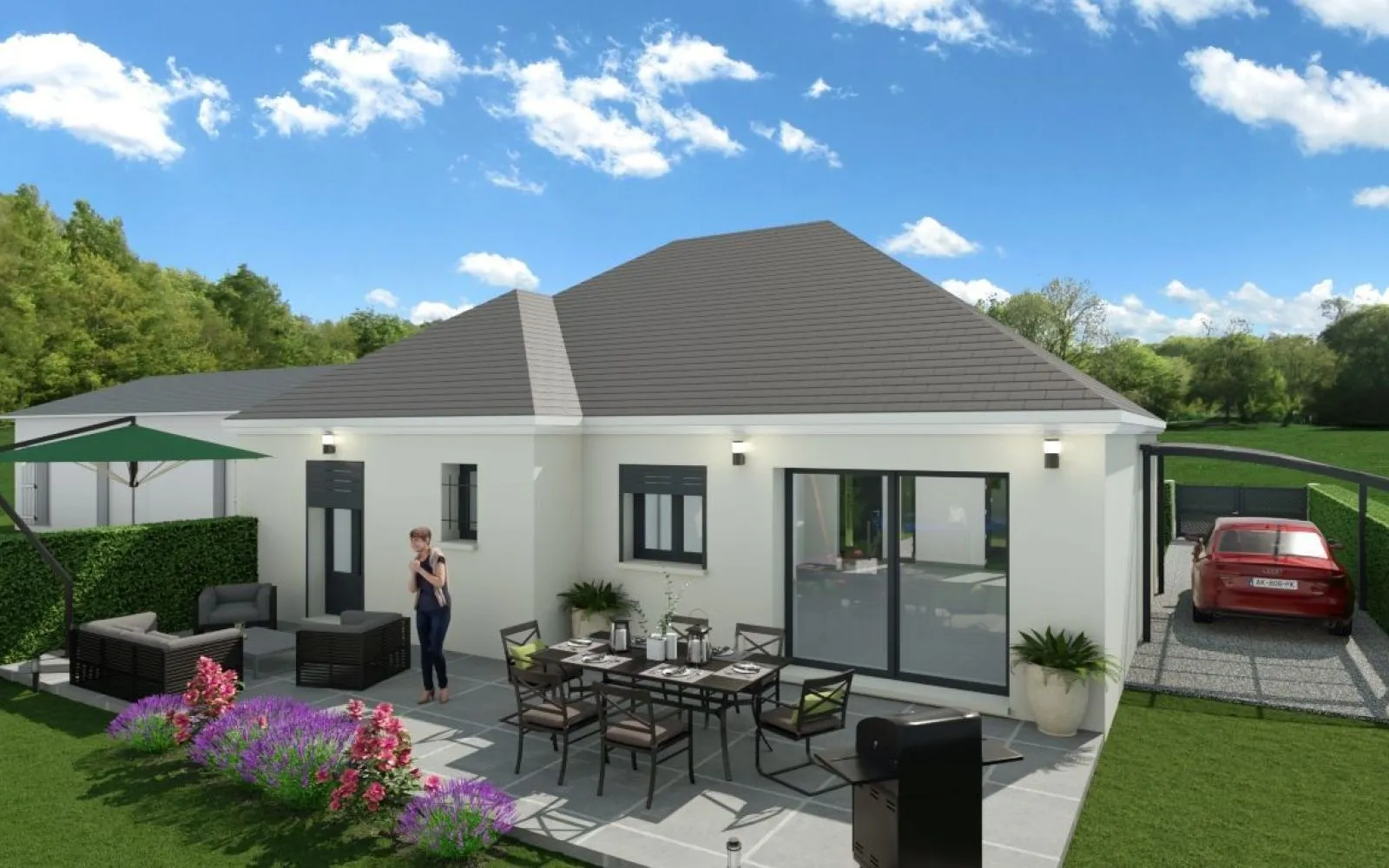 Maison 86 m² avec terrain à CAUFFRY (60) à Cauffry — photo 2