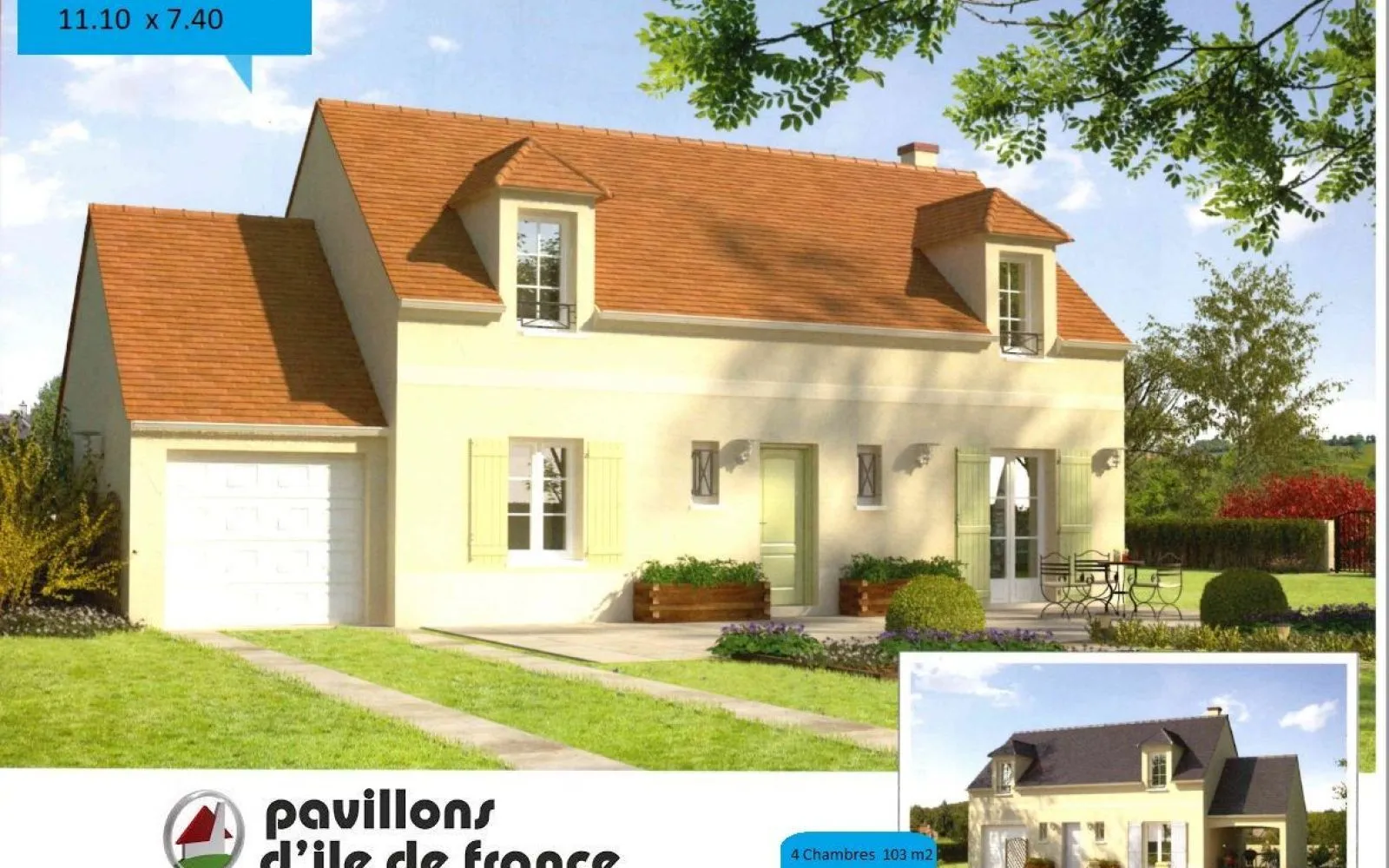 Maison 79 m² avec terrain à SURVILLIERS (95) à Survilliers — photo 4