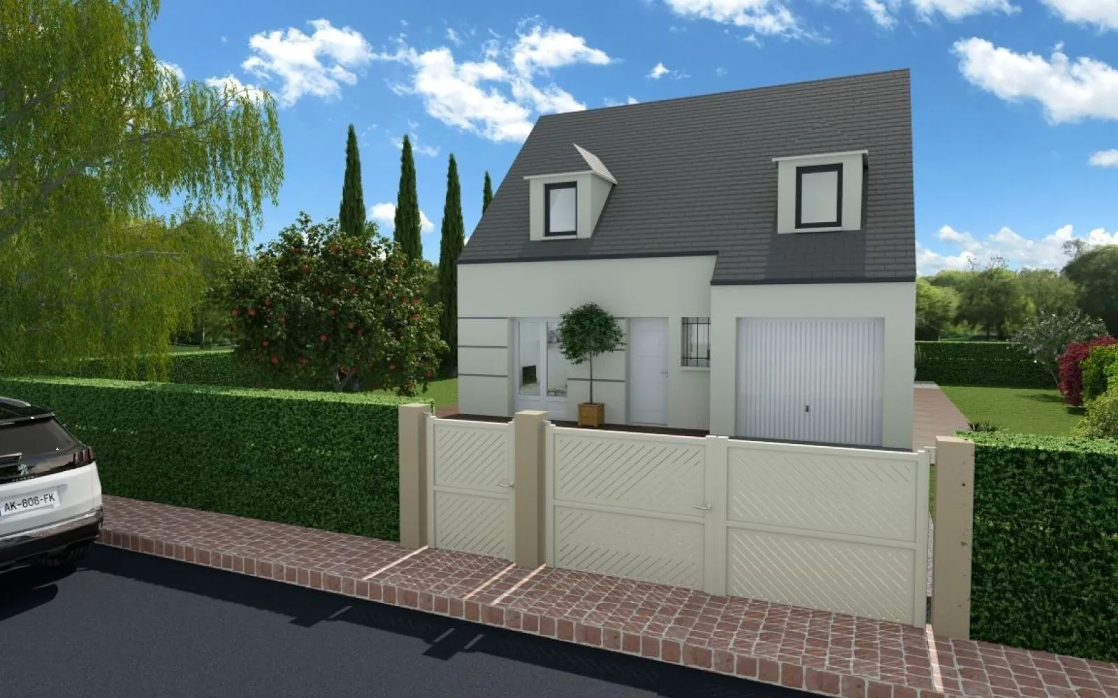 Maison 97.43 m² avec terrain à LASSIGNY (60) à Lassigny — photo 1