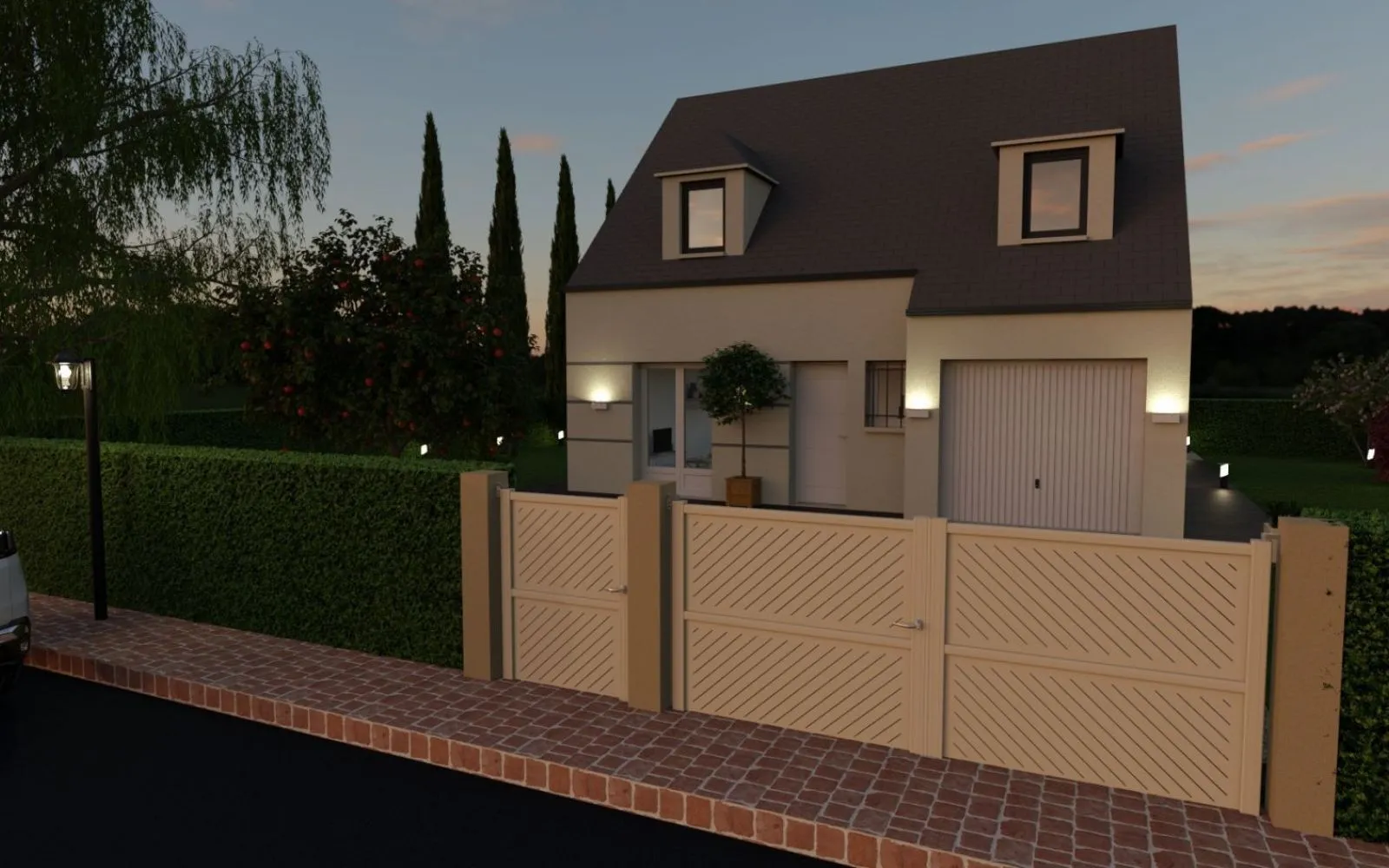 Maison 97.43 m² avec terrain à LASSIGNY (60) à Lassigny — photo 4