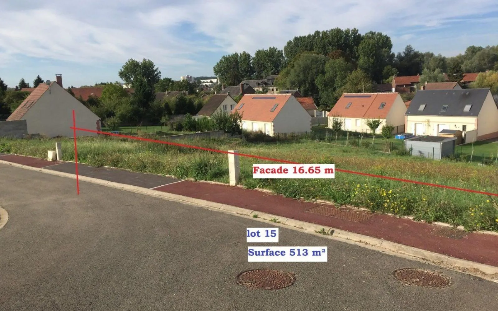Terrain à bâtir de 513 m² à NOYON (60) à Noyon — photo 1