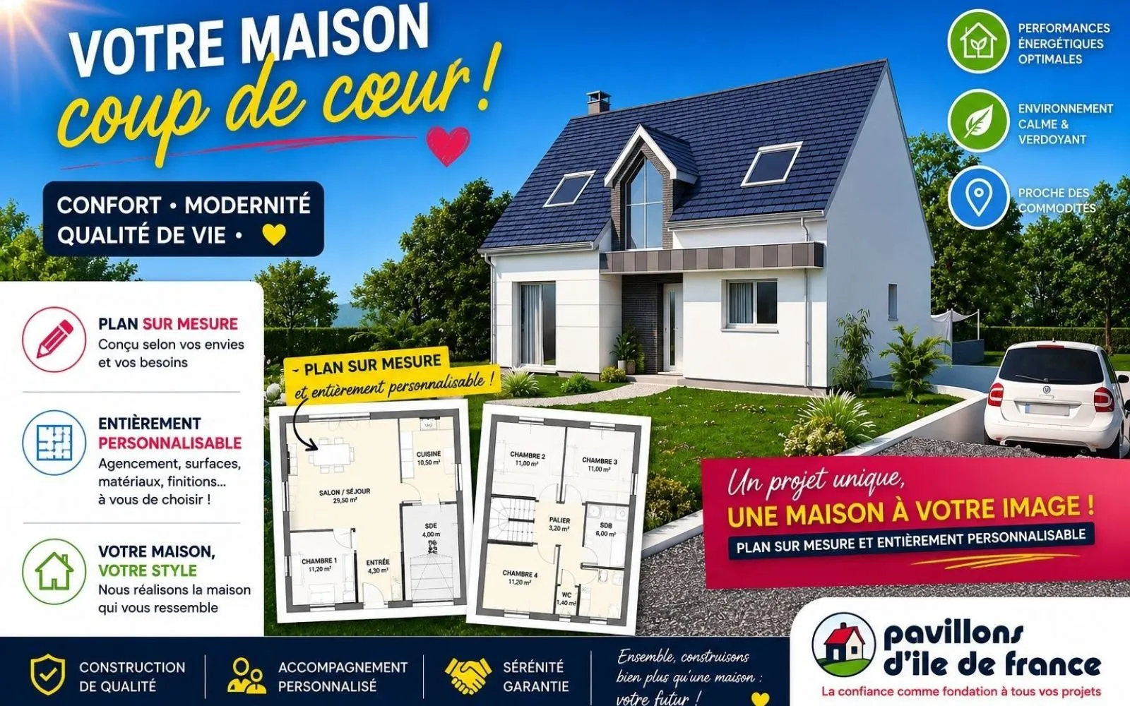 Maison 125 m² avec terrain à MORMANT (77) à Mormant — photo 1