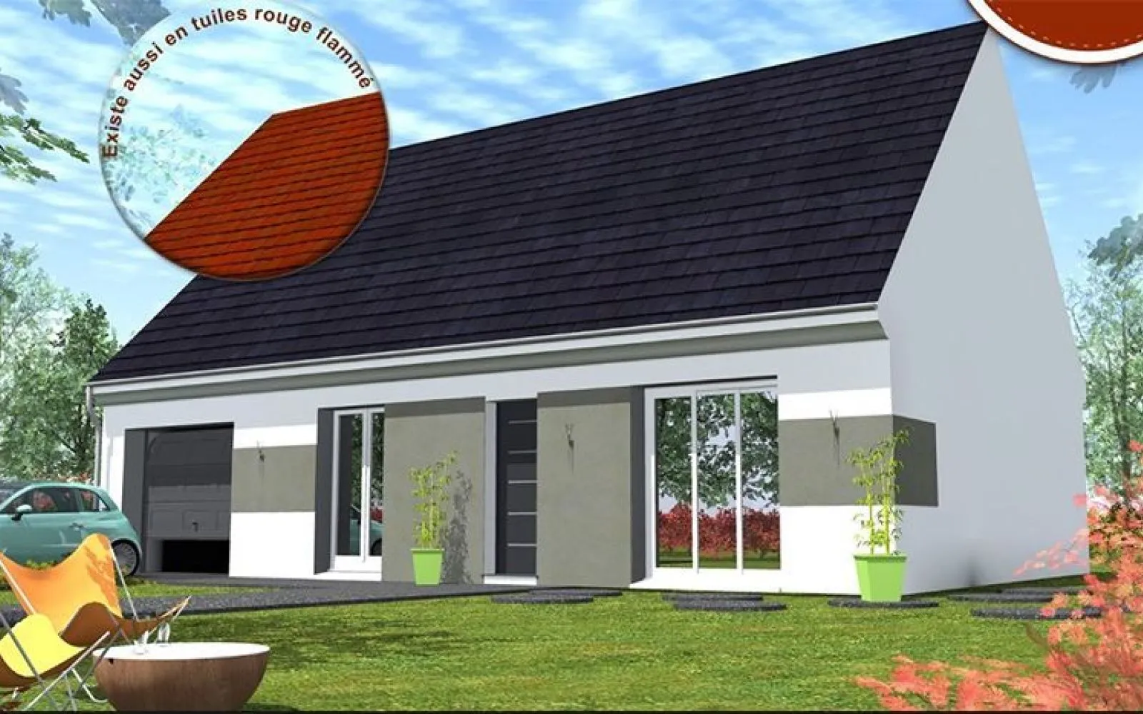 Maison 80 m² avec terrain à POMMIERS (02) à Pommiers — photo 4
