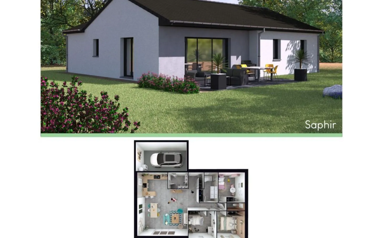 Terrain à bâtir de 375 m² à NAUCELLES (15) à Naucelles — photo 3