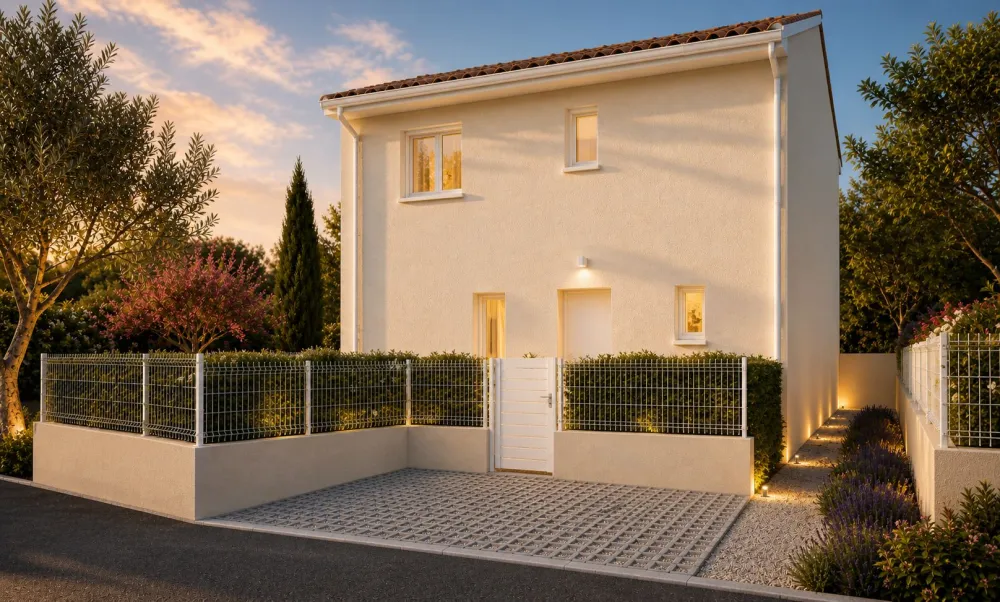 Image du modèle de maison Perspective face avant