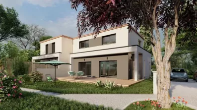 Image du modèle de maison PERS VUE COTE DROIT