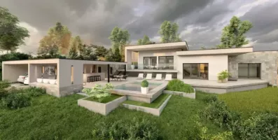 Image du modèle de maison VUE ARRIERE