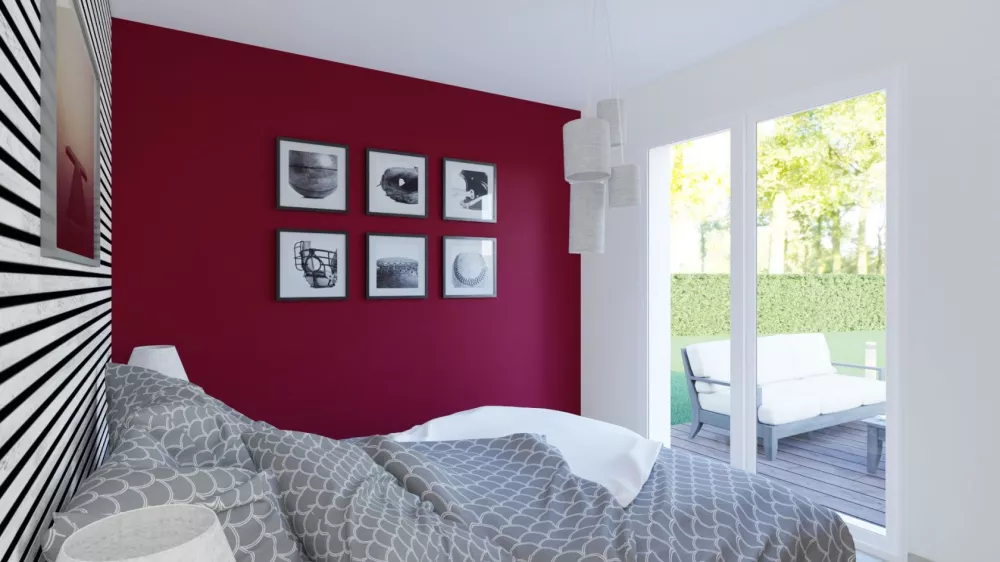 Image du modèle de maison chambre parentale