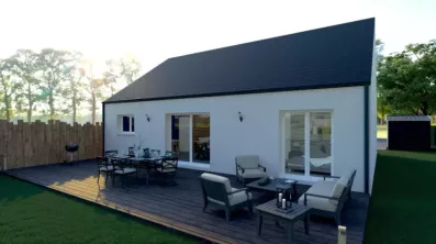 Image du modèle de maison façade arrière