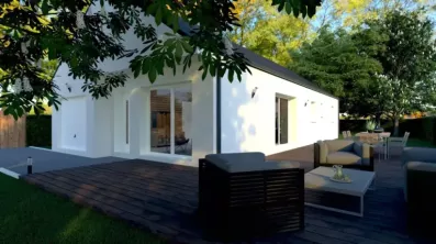 Image du modèle de maison façade avant 2