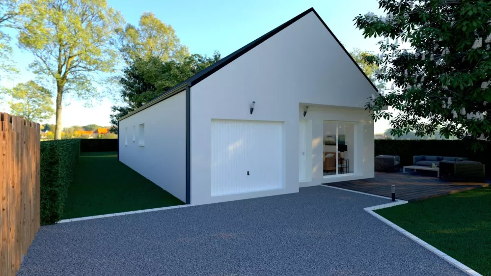 Image du modèle de maison façade avant