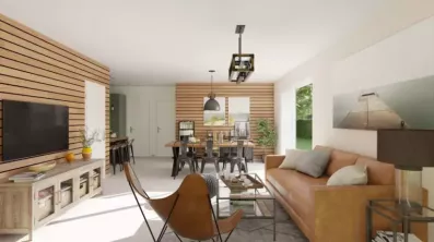 Image du modèle de maison séjour