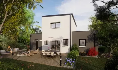 Image du modèle de maison Arriere HAWAY 4Ch ZINC X