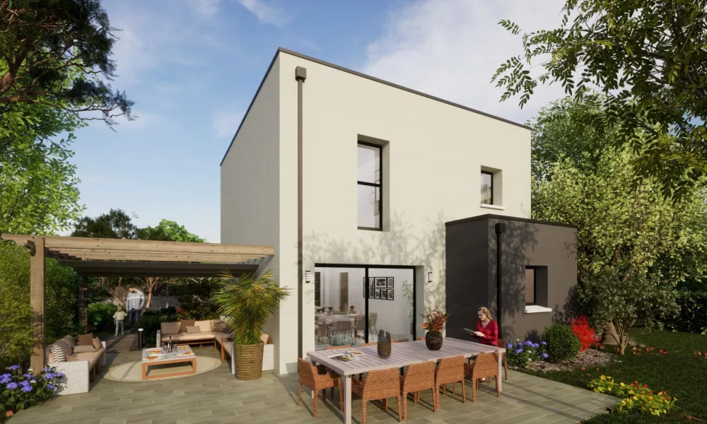 Image du modèle de maison Arriere LENA 3Ch TOIT TERRASSE X