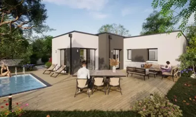 Image du modèle de maison Arriere LIVIO 4Ch TOIT TERRASSE X
