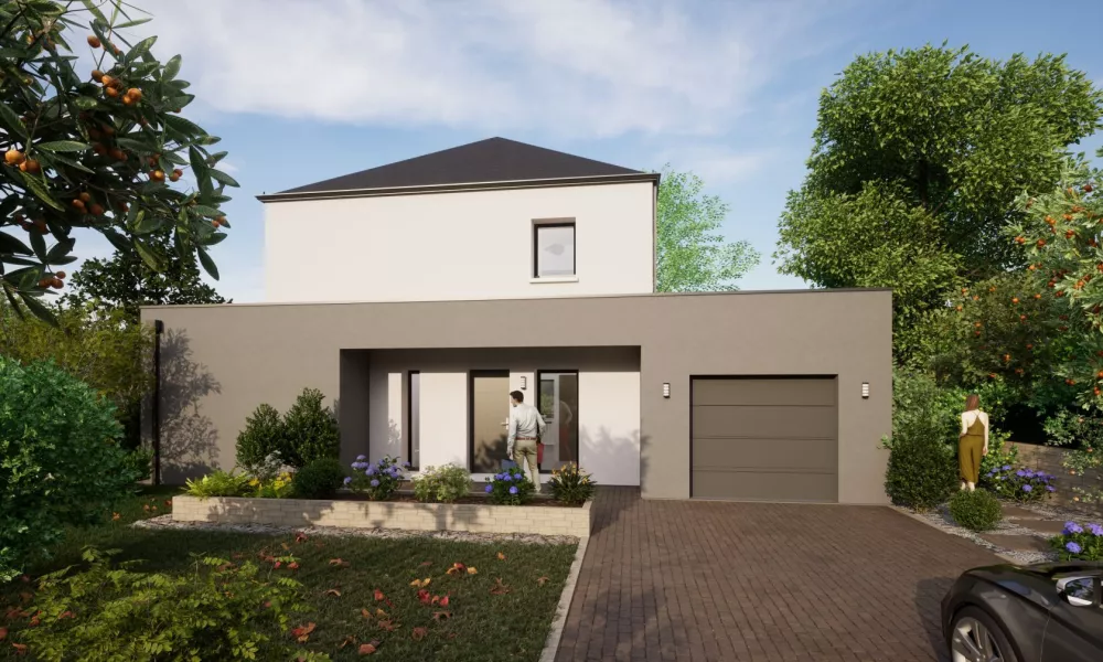Image du modèle de maison Avant MAISON E 4Ch ARDOISE X