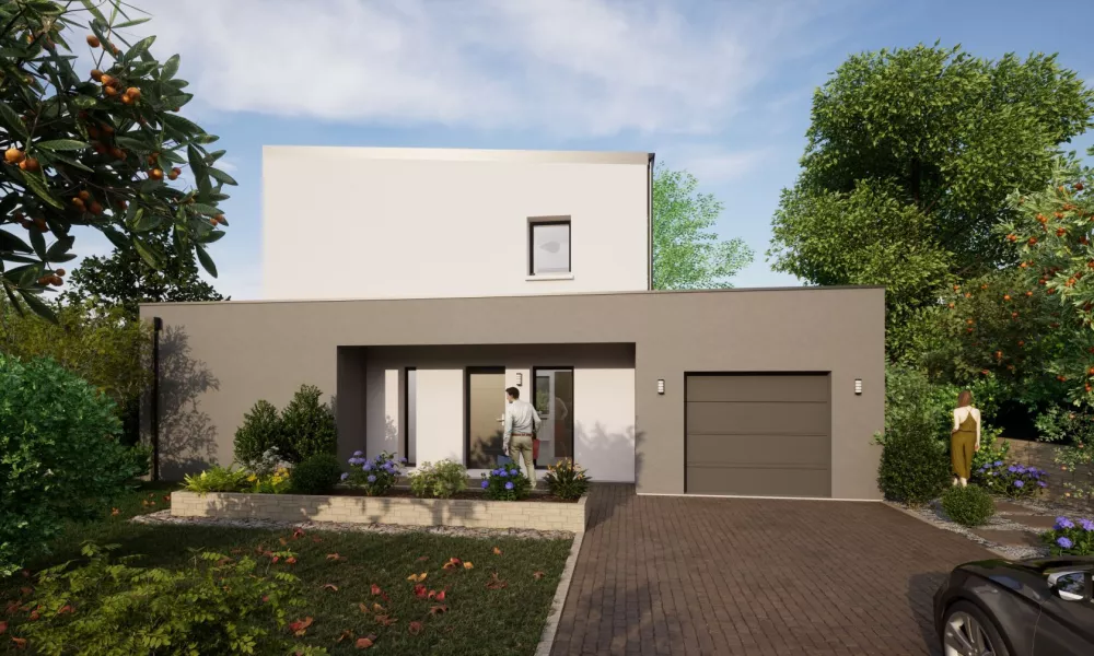 Image du modèle de maison Avant MAISON E 4Ch ZINC X