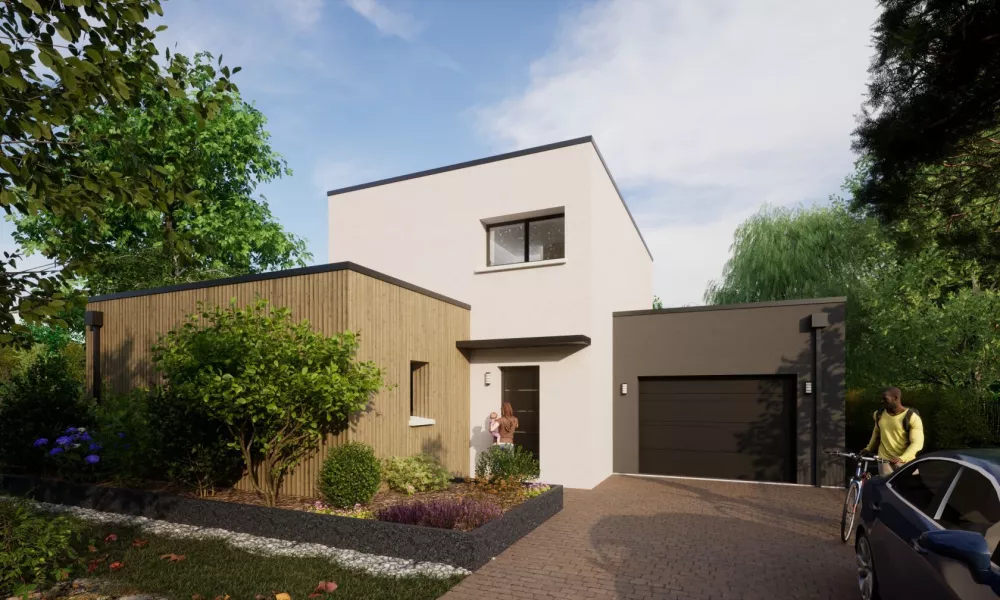 Image du modèle de maison Avant PRISCA 4Ch TOIT TERRASSE X