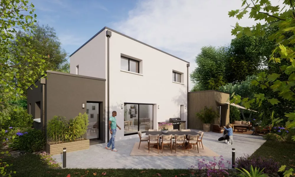 Image du modèle de maison Arriere PRISCA 4Ch TOIT TERRASSE X