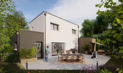 Image du modèle de maison Arriere PRISCA 4Ch TOIT TERRASSE X