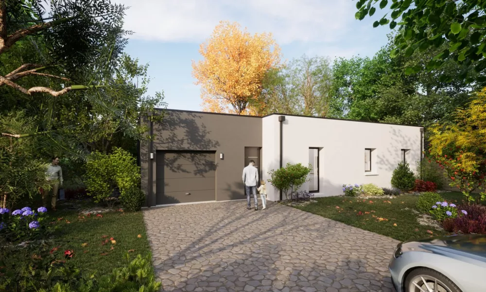 Image du modèle de maison Avant SARAN 3Ch TOIT TERRASSE X