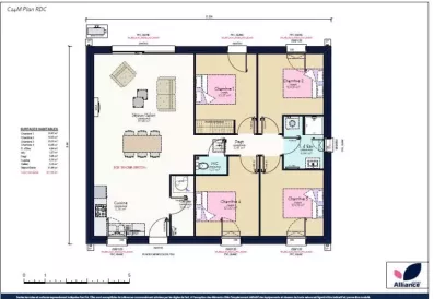 Image du modèle de maison plan