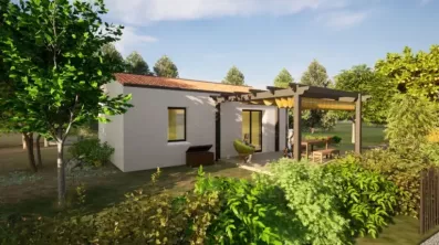 Image du modèle de maison C00 tuile vue 1