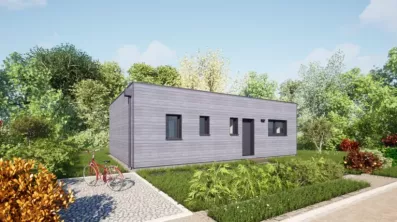 Image du modèle de maison 70 Tterrasse - Vue Accès