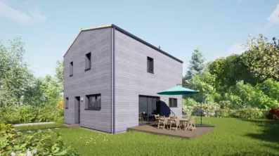 Image du modèle de maison 100 Toit Tuiles - Vue terrasses