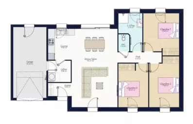 Image du modèle de maison PLAN SARAN TT