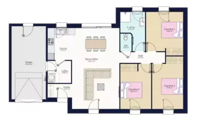 Image du modèle de maison PLAN SARAN ARDOISE