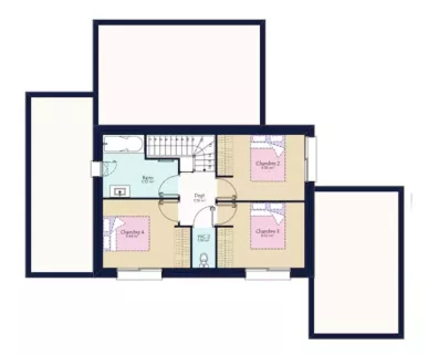 Image du modèle de maison PLAN PRISCA TUILE ETG