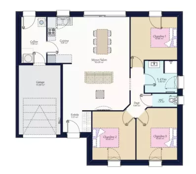 Image du modèle de maison PLAN MONA SL