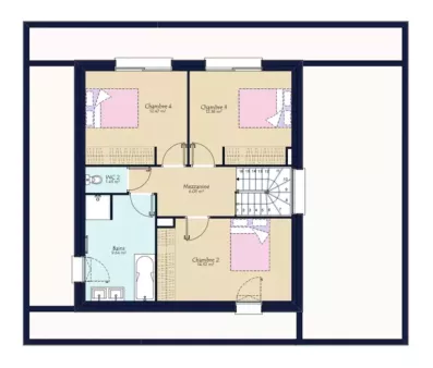 Image du modèle de maison MAISON E TUILE ETG