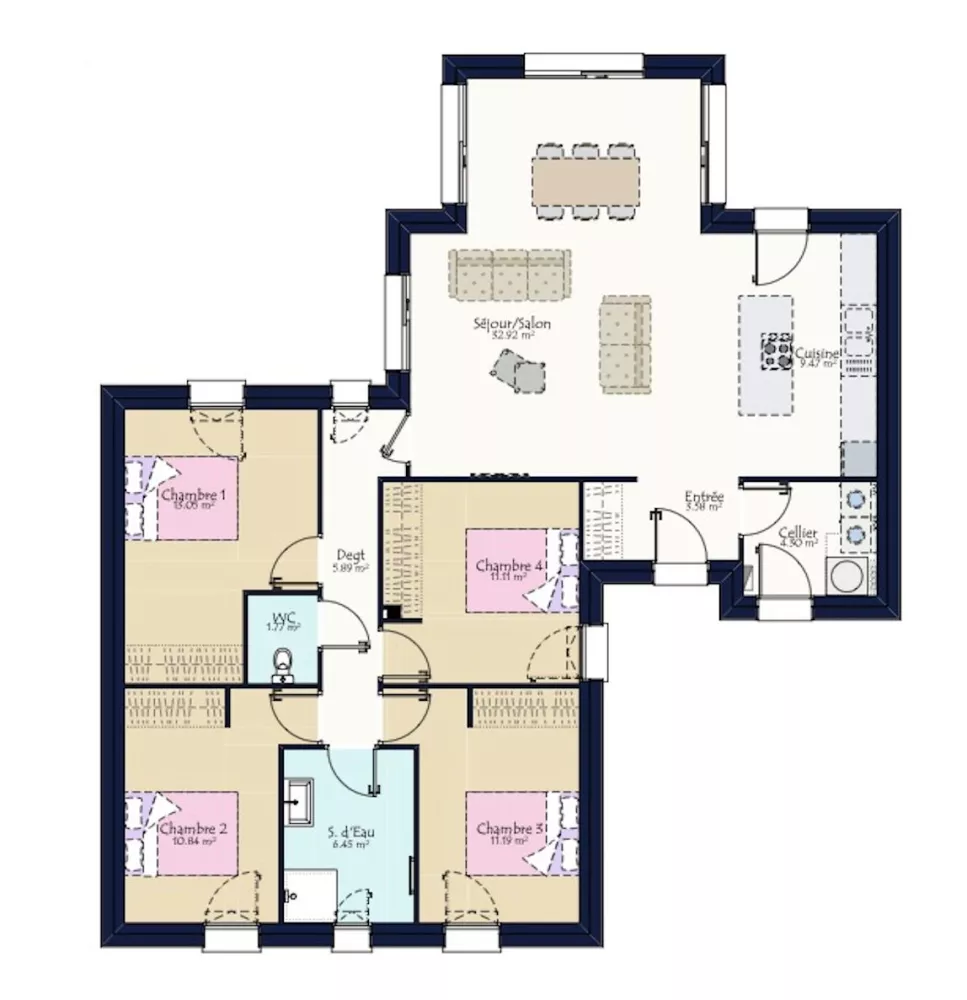 Image du modèle de maison PLAN LIVIO TT