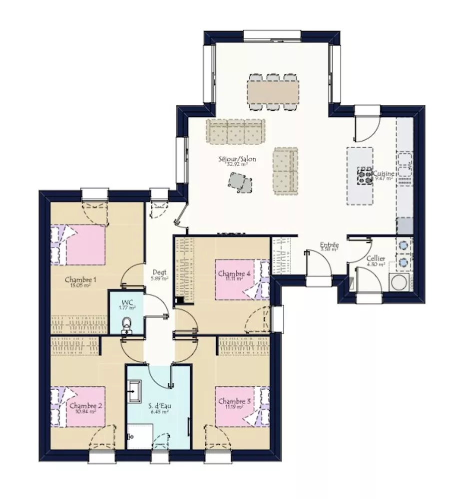 Image du modèle de maison PLAN LIVIO ACIER