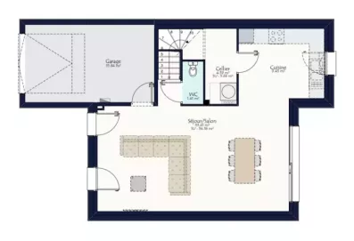 Image du modèle de maison PLAN LENA RDC TT