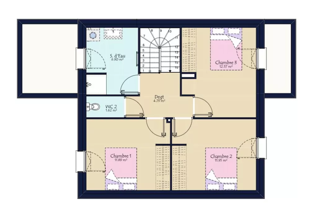 Image du modèle de maison PLAN LENA ETG TT