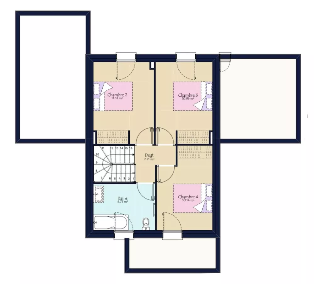 Image du modèle de maison PLAN ADRA ACIER ETG