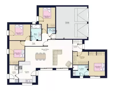 Image du modèle de maison PLAN BOSKA ZINC